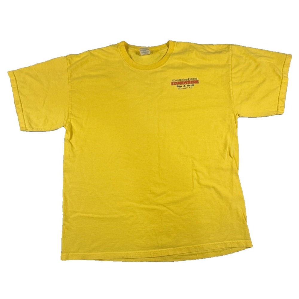 Some Beach 5 O'Clock Somewhere  XL  Small Town‎ Bar T-Shirt Tescott Kansas